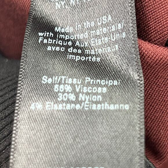 Rag & bone women’s burgundy career pants - Picture 9 of 9